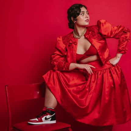 Air Jordan 1 High Satin Snake