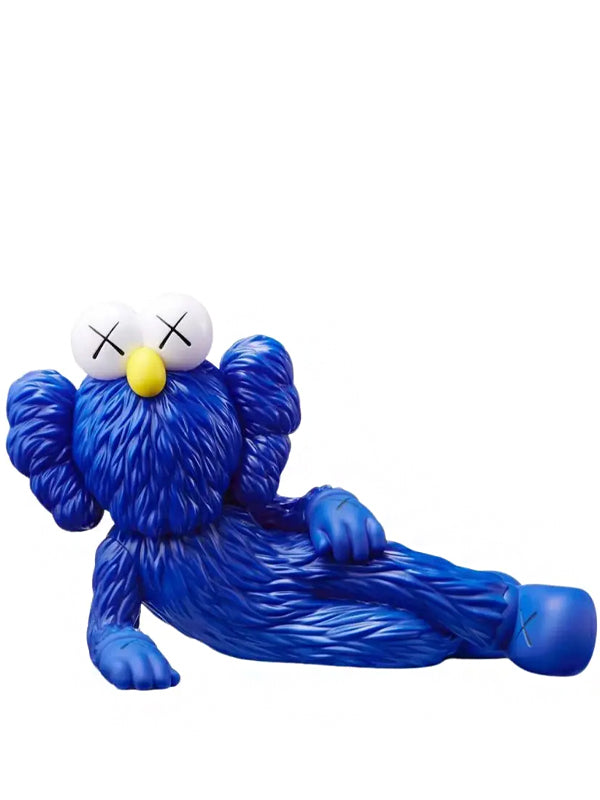KAWS TIME OFF Vinyl Figure Set Blue/Black/Pink