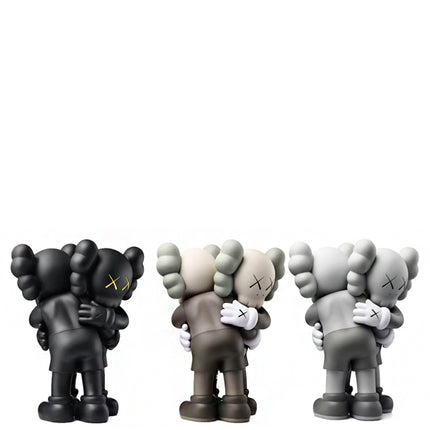 KAWS Together Vinyl Figure Black/Brown/Grey Set