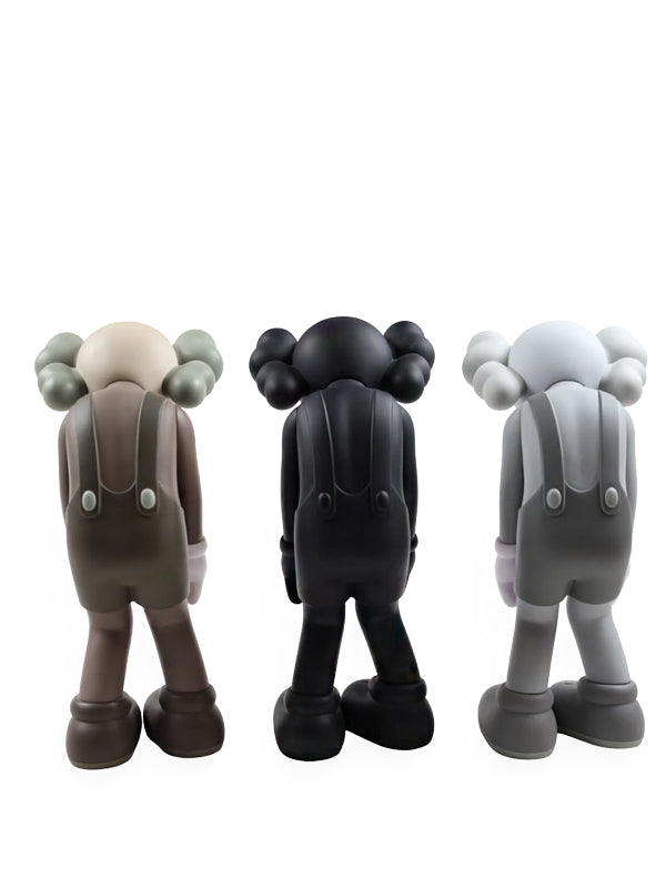 KAWS Small Lie Companion Vinyl Figure Black/Grey/Brown Set