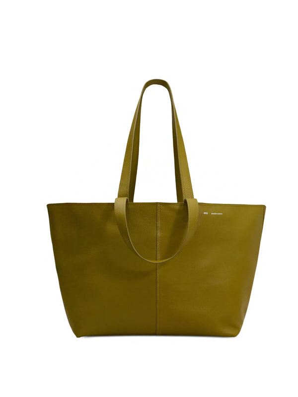 AMI Paris Bolsa tote midi de couro