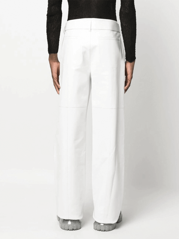 1017 ALYX 9SM Calça Citi de Couro com Cinto