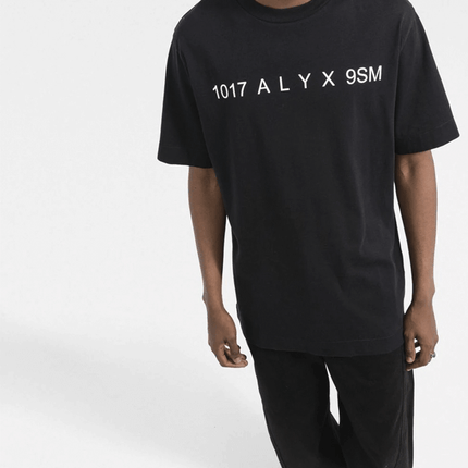 1017 ALYX 9SM Camiseta Decote Careca com Logo