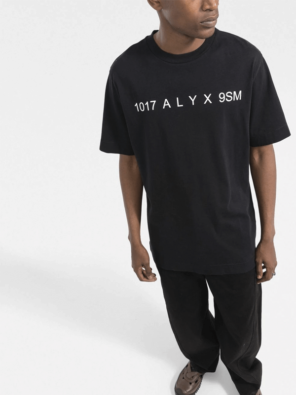 1017 ALYX 9SM Camiseta Decote Careca com Logo