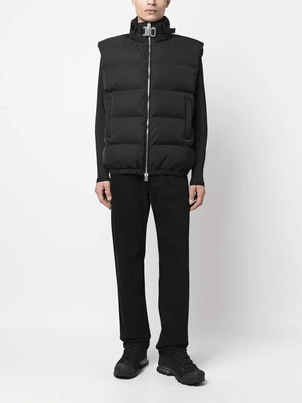 1017 ALYX 9SM Colete Matelassê com Detalhe de Fivela