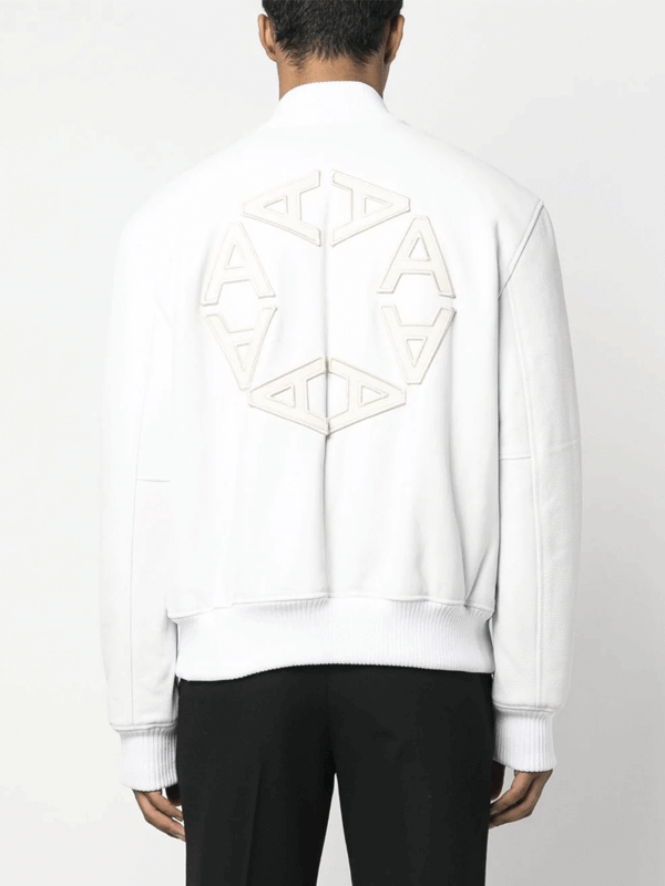 1017 ALYX 9SM Jaqueta Bomber com Patch de Logo