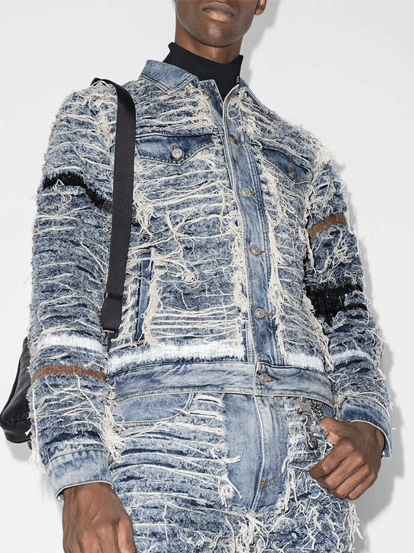 1017 ALYX 9SM Jaqueta Jeans x Blackmeans