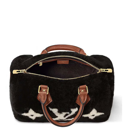 Louis Vuitton Speedy Bandouliere 25 Bicolor Chocolate/Cream