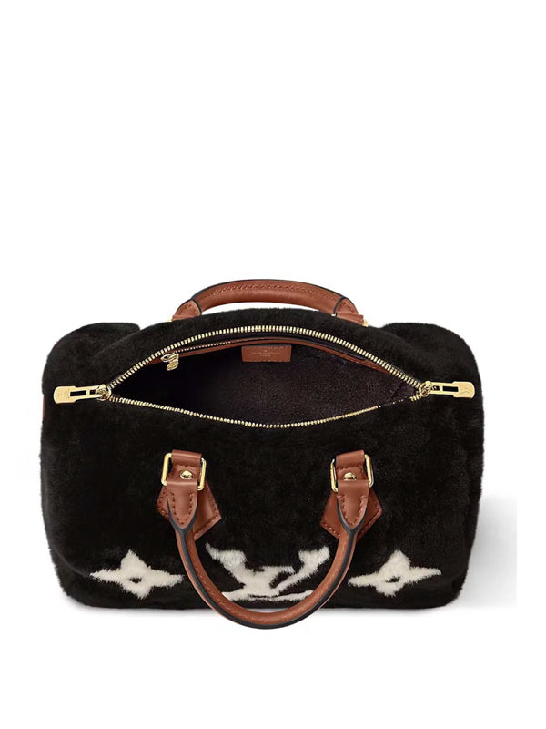 Louis Vuitton Speedy Bandouliere 25 Bicolor Chocolate/Cream
