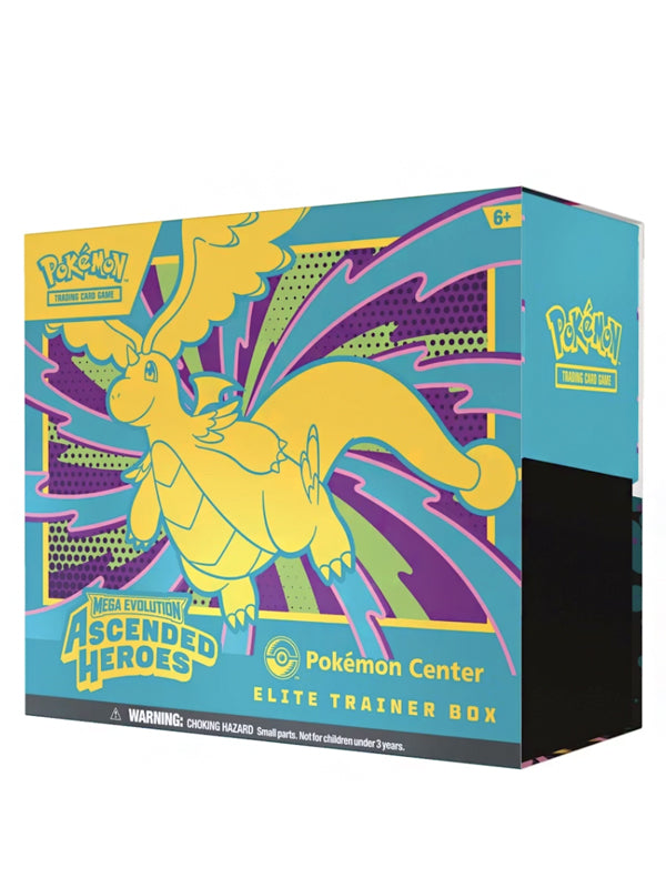2026 Pokémon Mega Evolution Ascended Heroes Pokémon Center Elite Trainer Box