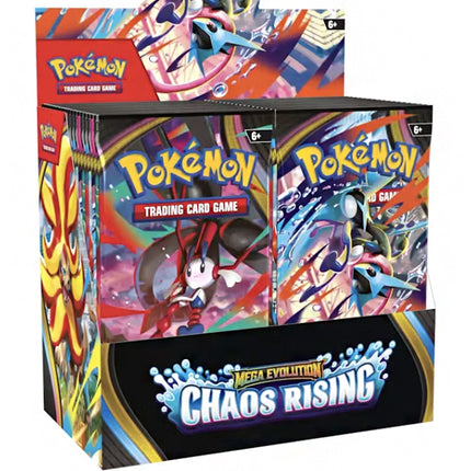 2026 Pokémon Mega Evolution Chaos Rising Booster Box