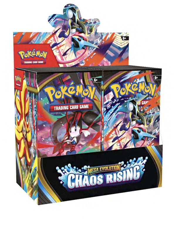 2026 Pokémon Mega Evolution Chaos Rising Booster Box