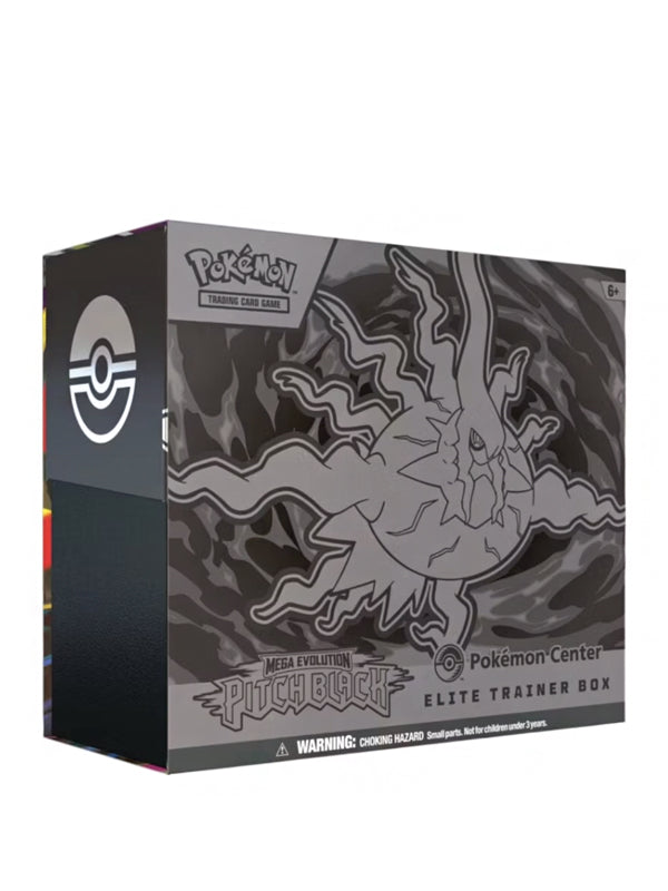 2026 Pokémon Mega Evolution Pitch Black Pokemon Center Elite Trainer Box