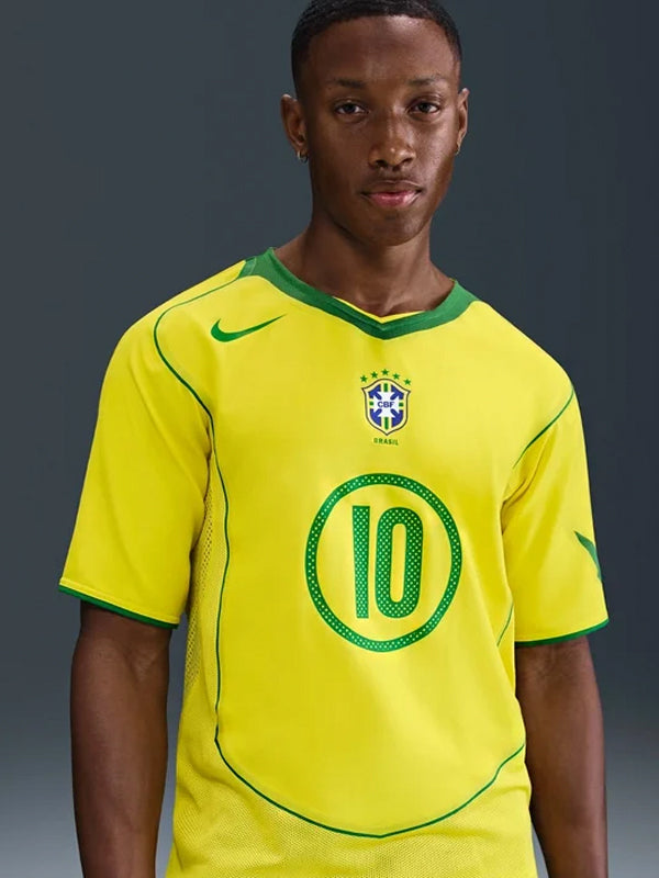 Camiseta Nike Brasil Ronaldinho 2004 Total 90