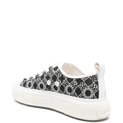 Amiri Court Low Quad Black White