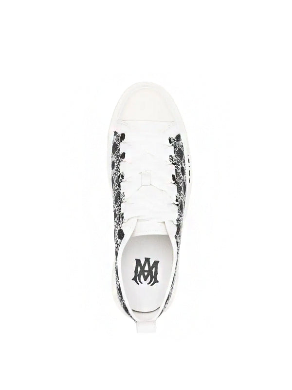 Amiri Court Low Quad Black White