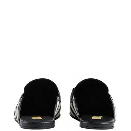 Gucci x Adidas Horsebit Slippers Black