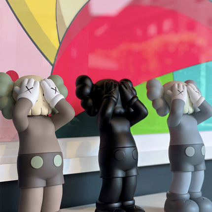 KAWS Holiday UK Vinyl Figure Brown/Grey/Black Set