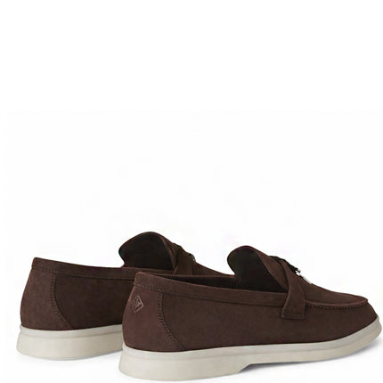 Loro Piana Summer Charms Walk Loafer Chocolate