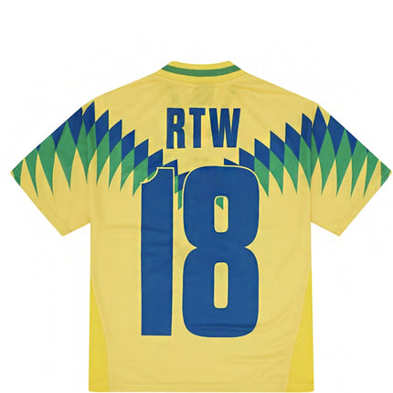 Corteiz Club America Brasil Jersey Yellow