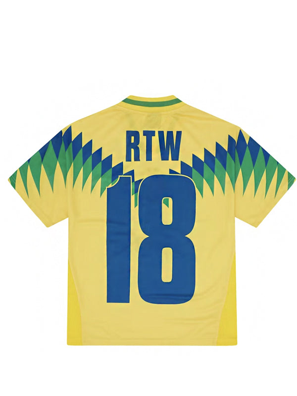Corteiz Club America Brasil Jersey Yellow