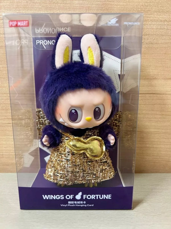 Pop Mart Labubu x Pronounce Wings of Fortune Vinyl Plush Hanging Card