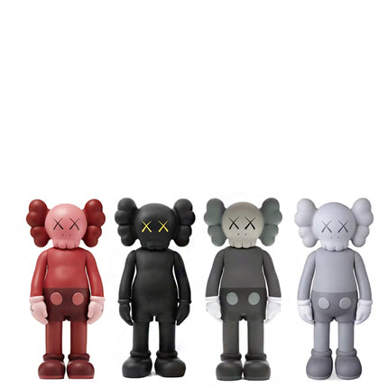 KAWS Companion Open Edition Vinyl Figure Black/Blush/Brown/Grey Set