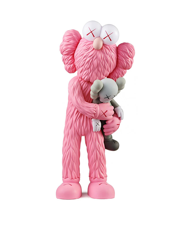 KAWS Take Vinyl Figure Black/Blue/Pink Set