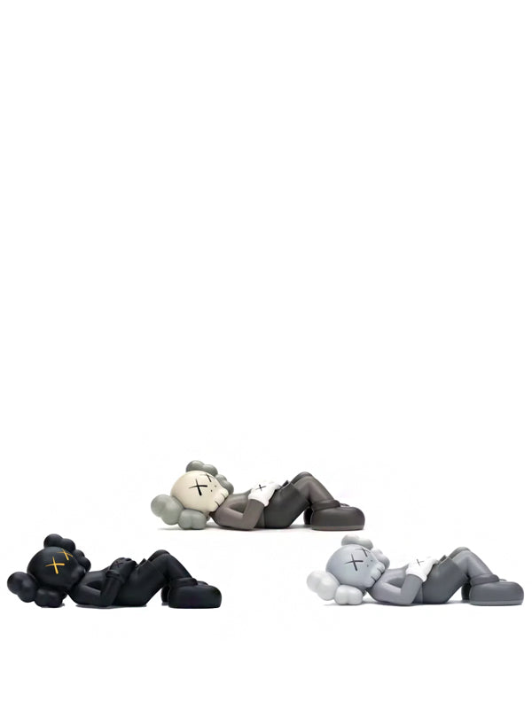 KAWS Holiday Japan Vinyl Figure Black/Brown/Grey Set