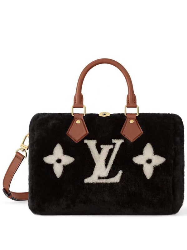 Louis Vuitton Speedy Bandouliere 25 Bicolor Chocolate/Cream