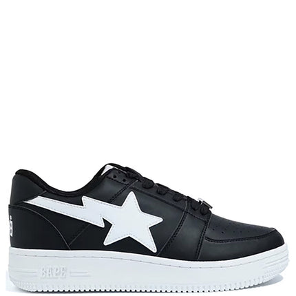A Bathing Ape Bape Sta Low M1 Black White