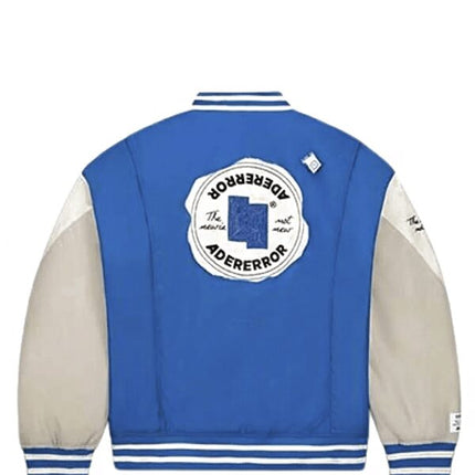 ADER error x Converse Shapes Varsity Jacket Cobalt