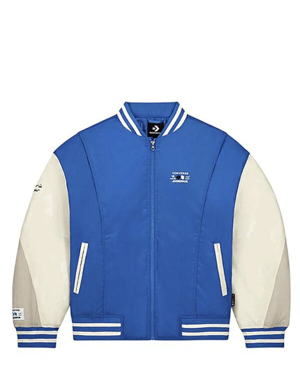 ADER error x Converse Shapes Varsity Jacket Cobalt