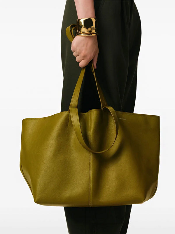 AMI Paris Bolsa tote midi de couro – Original São Paulo