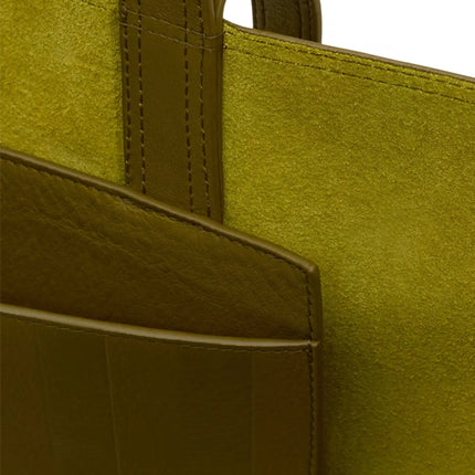 AMI Paris Bolsa tote midi de couro