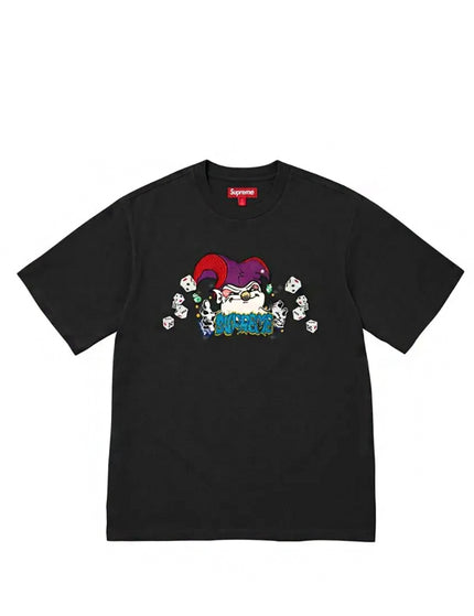 AOI x Supreme Camiseta Jester Black FW25-W19