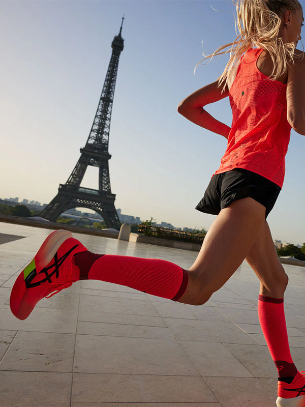 ASICS Metaspeed Sky Paris Sunrise Red