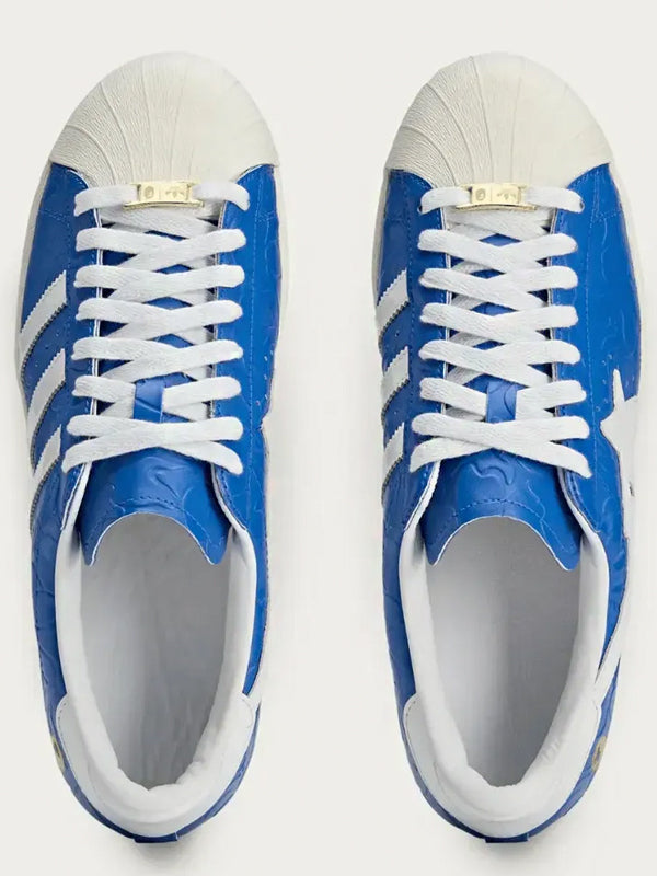 A Bathing Ape BAPE x adidas Superstar Blue