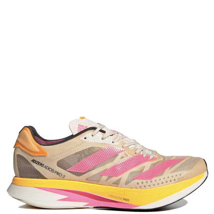 Adidas Adizero Adios Pro 2 Halo Ivory Pink Solar Gold