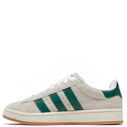 Adidas Campus 00s Crystal White Dark Green