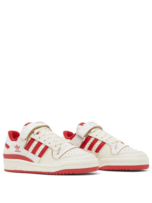 Adidas Forum 84 Low Off White Vivid Red Footwear White