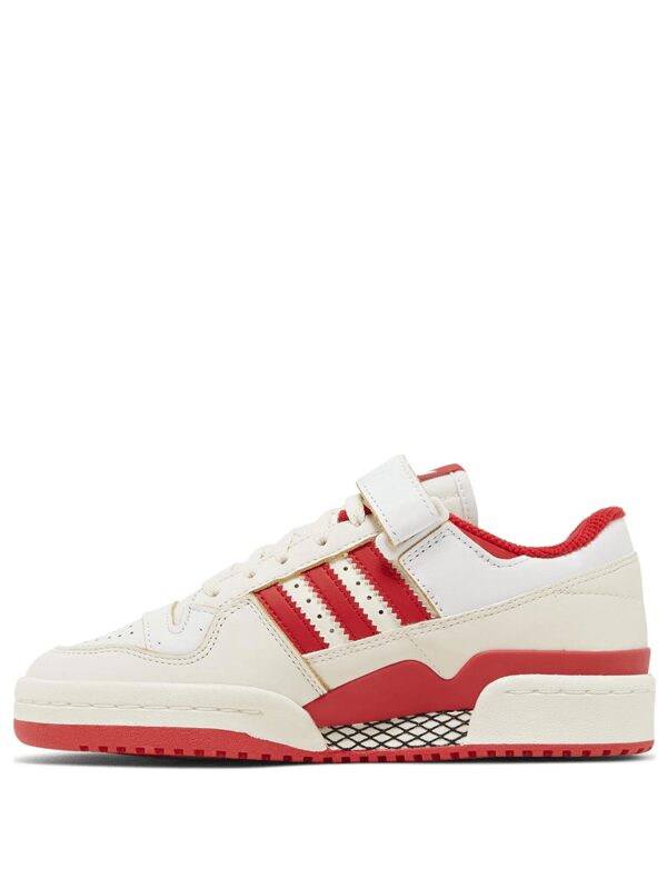 Adidas Forum 84 Low Off White Vivid Red Footwear White