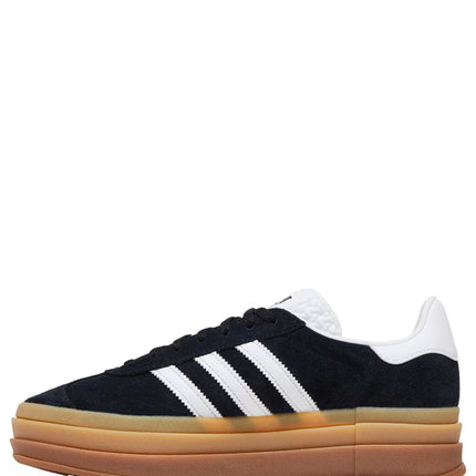Adidas Gazelle Bold Black White Gum