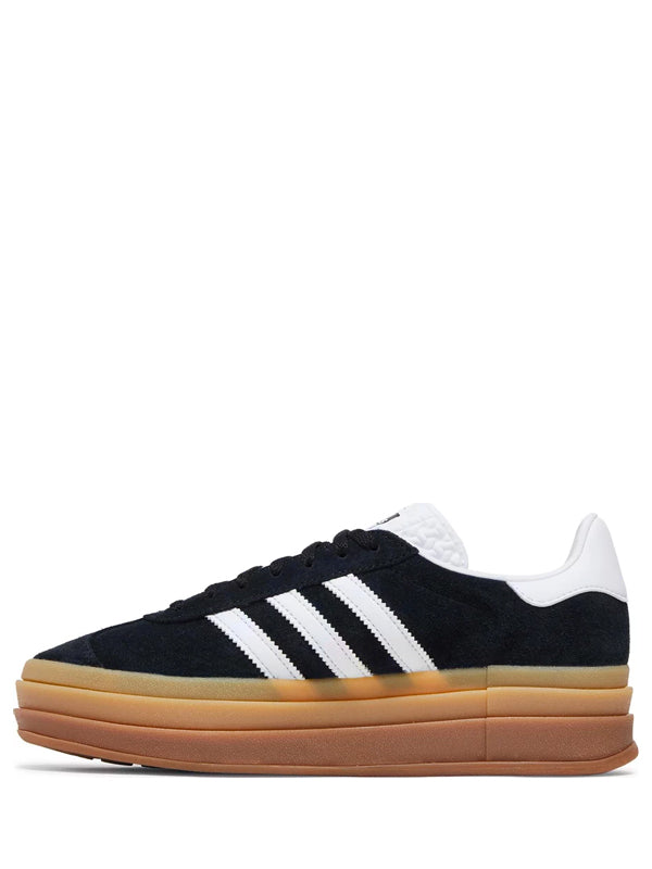 Adidas Gazelle Bold Black White Gum