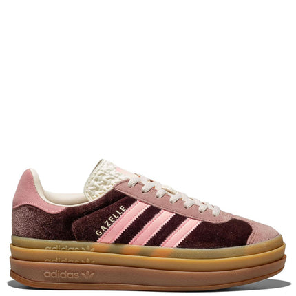 Adidas Gazelle Bold Shadow Brown Warm Clay Glow Pink
