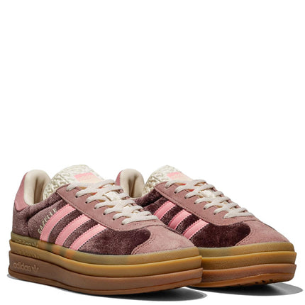 Adidas Gazelle Bold Shadow Brown Warm Clay Glow Pink