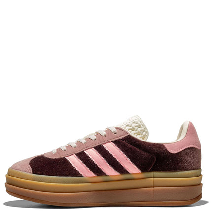 Adidas Gazelle Bold Shadow Brown Warm Clay Glow Pink