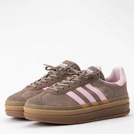 Adidas Gazelle Bold Trace Brown Clear Pink Earth Strata