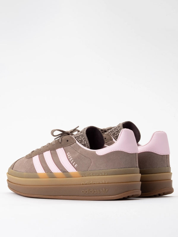 Adidas Gazelle Bold Trace Brown Clear Pink Earth Strata