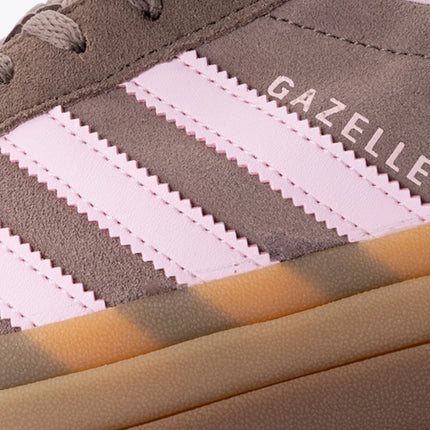Adidas Gazelle Bold Trace Brown Clear Pink Earth Strata